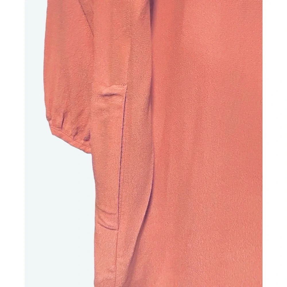 Madewell Du Jour Tunic Shirt Dress – Rosewood Pink | Size M - Picture 5 of 6
